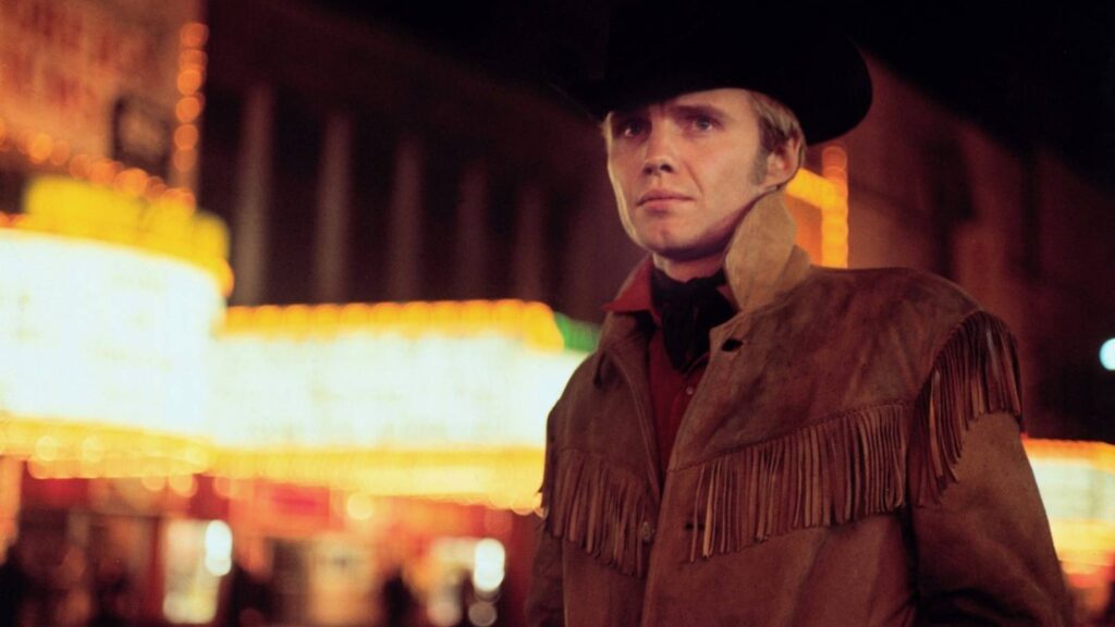 Un uomo da marciapiede, Jon Voight in una scena del film