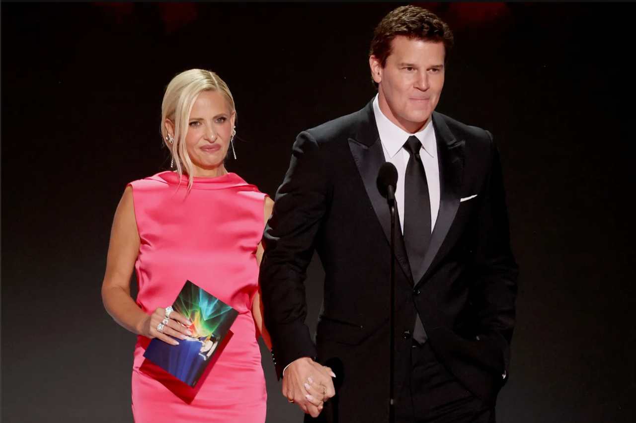 Sarah Michelle Gellar e David Boreanaz 2